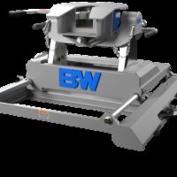 B&W Companion Fifth Wheel Slider Hitch, 20,000 lb GTW, Ford OEM, Gray