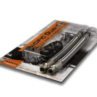 Pacific Dualies Spare Tire Inflation Kit, 7", Braided Stainless Steel