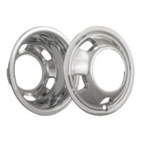 Coast To Coast 17 Inch Wheel Simulator, Dual Rear, Chrome Plated