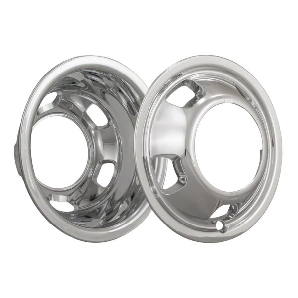 Coast To Coast 17 Inch Wheel Simulator, Dual Rear, Chrome Plated