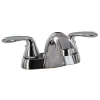 Phoenix RV Lavatory Faucet, Dual Lever, 4 Inch, Chrome Plated