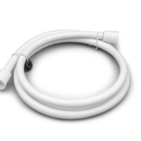 B&B Molders Shower Head Hose, 60", Polar White