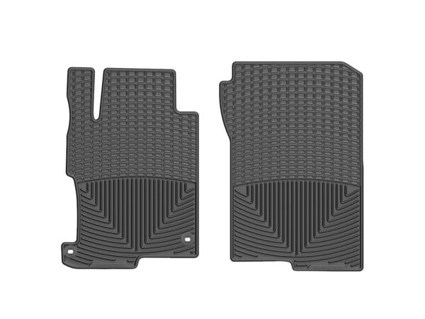 WeatherTech Floor Mat Set, 2-Piece, Black, Direct-Fit