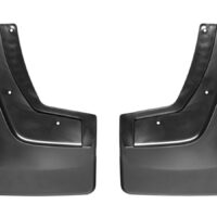 WeatherTech No-Drill Mud Flap Set, Black Matte, 2-Piece