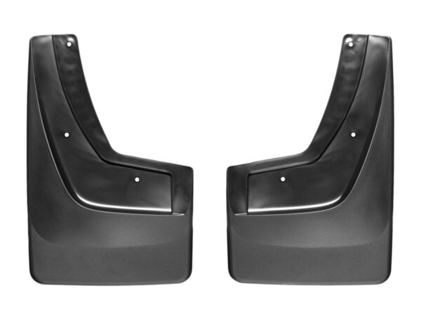 WeatherTech No-Drill Mud Flap Set, Black Matte, 2-Piece