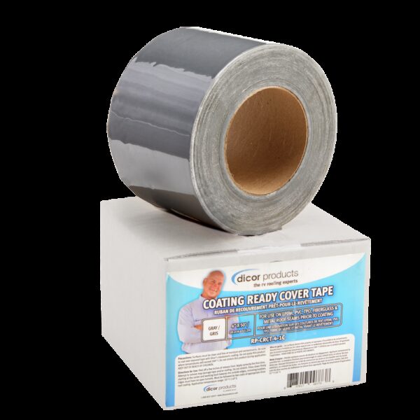Dicor Fabric Roof Repair Tape Gray 4 Inch x 50 Feet