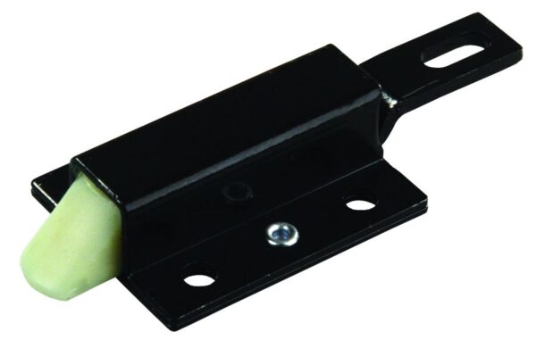 JR Products Flush Trigger Access Latch, Keyless, Black