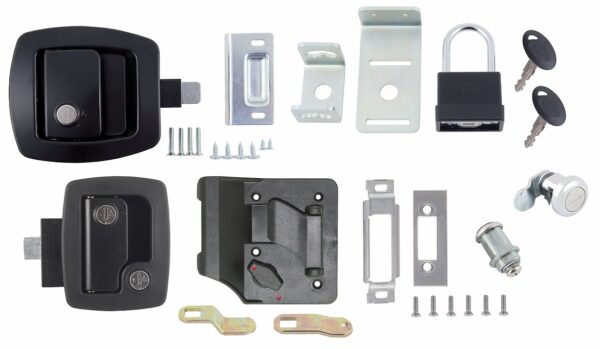 AP Products RV Entry Door Paddle Handle, Black