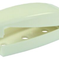 JR Products Bullet Door Catches, White, Set of 2