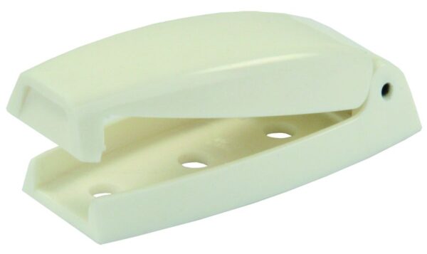 JR Products Bullet Door Catches, White, Set of 2