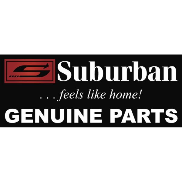 Suburban Water Heater Power Switch, 12 Volt, Wall Mount, Black