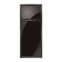 Norcold Polar 8 Cubic Foot Dual Mode RV Refrigerator, Black with Freezer