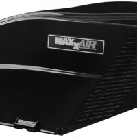 MaxxAir Dome Roof Vent Cover, Black, 26.5" x 18.125" x 10.25"