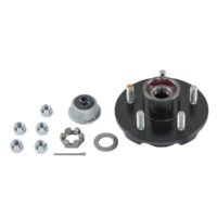 Lippert Idler Axle Hub, 3,500 lb, 5x4.5 Bolt, Electric