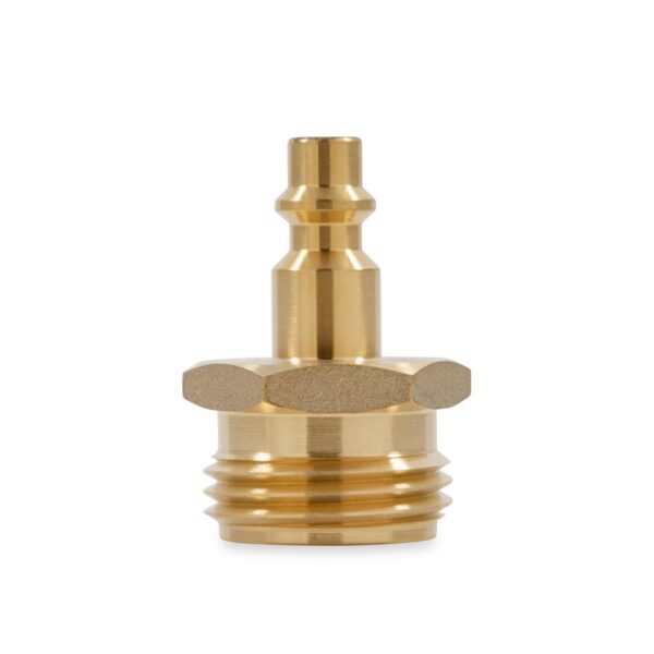Camco Brass Water System Blow-Out Plug, Quick Connect