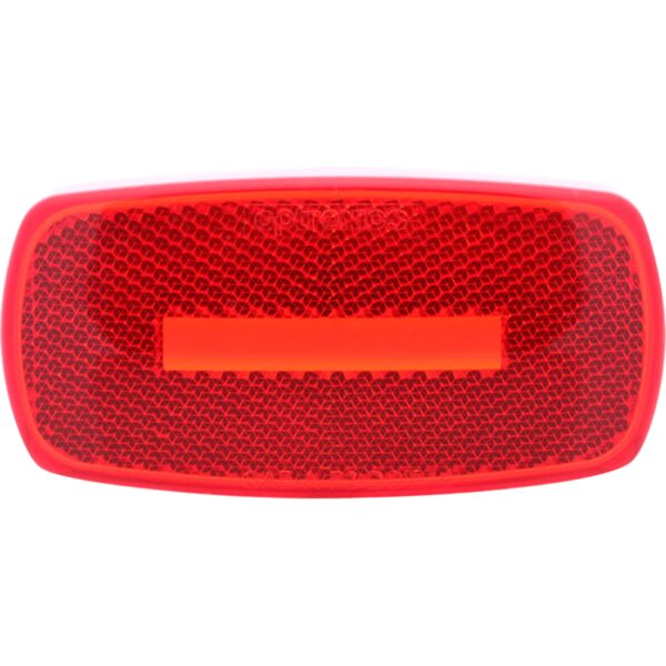 Optronics Rectangular Red Acrylic Tail Light Lens
