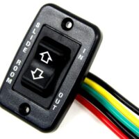 Lippert Slide-Out Rocker Switch, Black with Panel