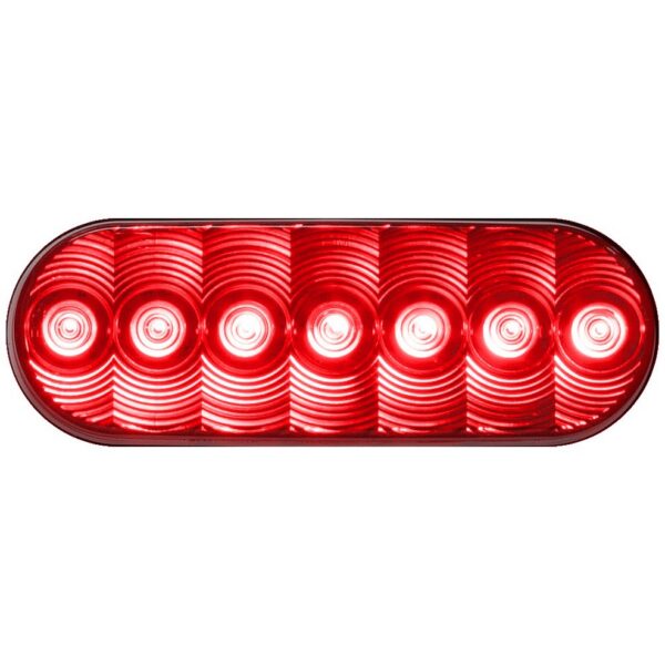 Peterson 6-1/2 x 2-1/4 Inch Oval LED Stop/Tail/Turn Trailer Light