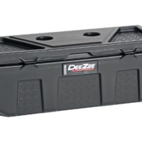 Dee Zee Poly Plastic Chest Tool Box, 35 x 35 x 13 inch, Black