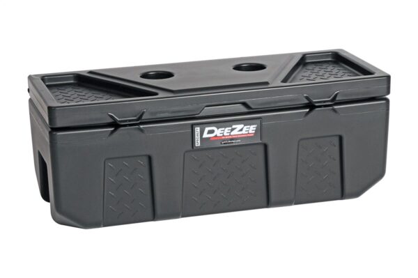 Dee Zee Poly Plastic Chest Tool Box, 35 x 35 x 13 inch, Black