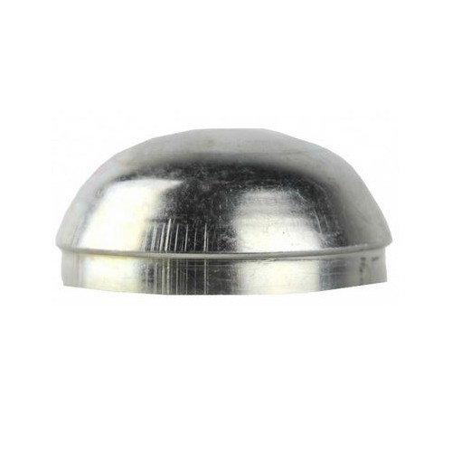 Lippert Trailer Wheel Bearing Dust Cap, Silver, 7,000–8,000 lb Axle