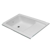 Specialty Recreation 24" x 36" Bathtub, White, Left Hand Drain