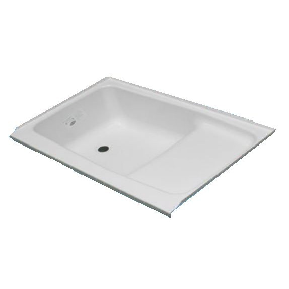 Specialty Recreation 24" x 36" Bathtub, White, Left Hand Drain