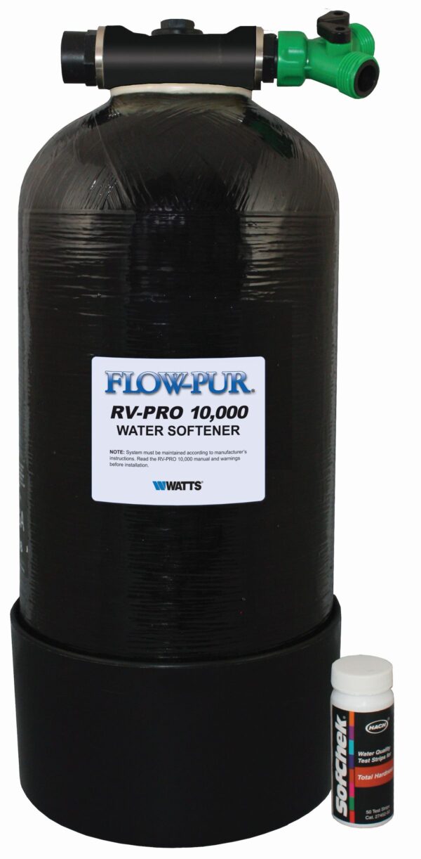 FlowPur RV-PRO Water Softener, 10,000 Grains
