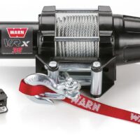 WARN VRX 35 3500 lb Winch, Steel Line, Wired, Black