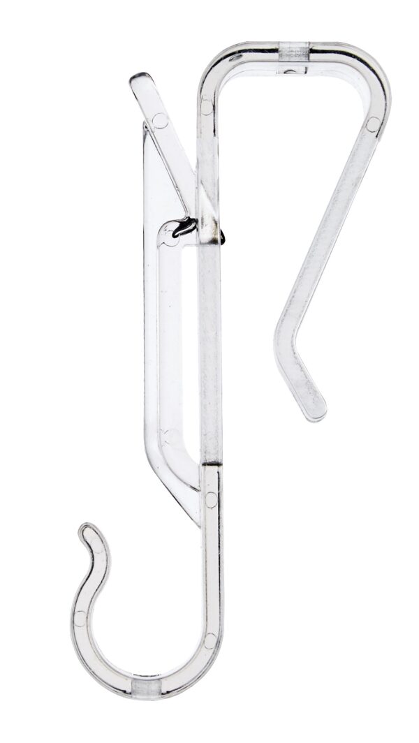 RV Designer Multi-Purpose Awning Clip, Clear, Set of 4