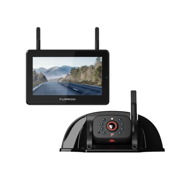 Furrion 5 Inch Backup Camera System, Windshield Mount, Wireless