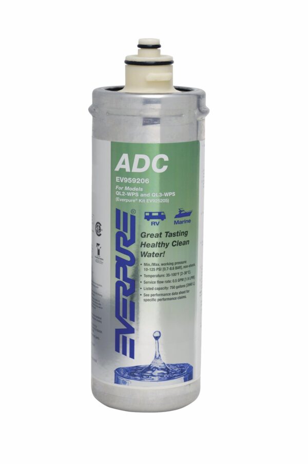 SHURflo Everpure Fresh Water Filter Cartridge, 0.5 Micron