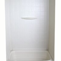 Lippert RV Shower Surround, 27" x 54", White, 1-Piece