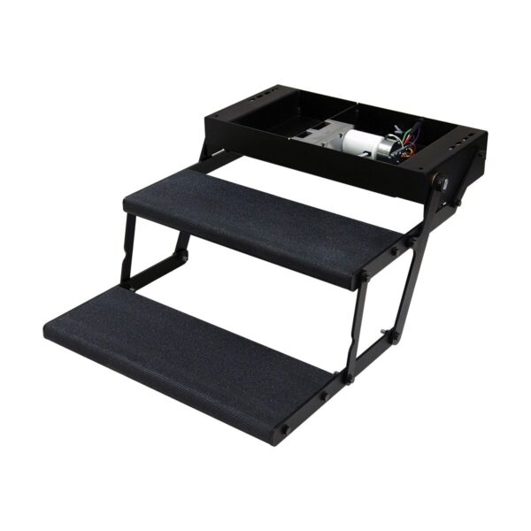 Lippert Tread Lite Power Entry Step, 2 Steps, 30 Inch, LED Lit