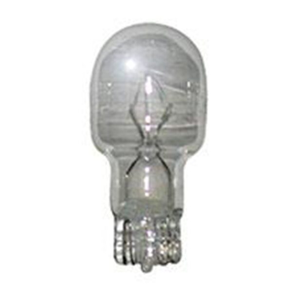 Arcon Miniature Backup Light Bulb, Clear, 16.8W, 12V, 2-Pack