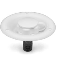 B&B Molders Fresh Water Inlet Polar White (Recessed Mount, 2-1/2 Inch depth)