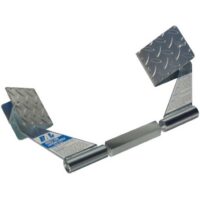 BAL RV Wheel Chock, 10-inch, Under-Tire, Silver