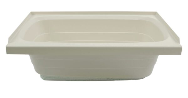 Lippert 36 x 24 Bathtub, Parchment, Right Drain