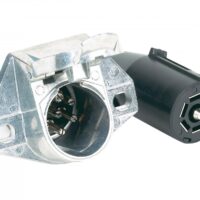 Hopkins 7-Blade to 7-Pin Round Trailer Adapter