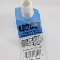 Elkhart Supply 1/2 Inch Compression to Male Thread Adapter, White