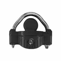 Blue Ox Trailer Coupler Lock, Universal, 1/2 Inch Pin, Black