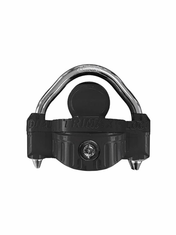 Blue Ox Trailer Coupler Lock, Universal, 1/2 Inch Pin, Black