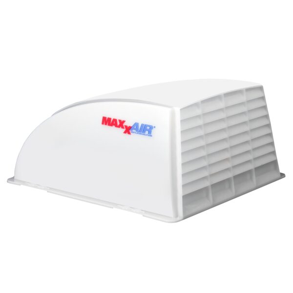 MaxxAir Dome Roof Vent Cover, 14 Inch, White, Polyethylene