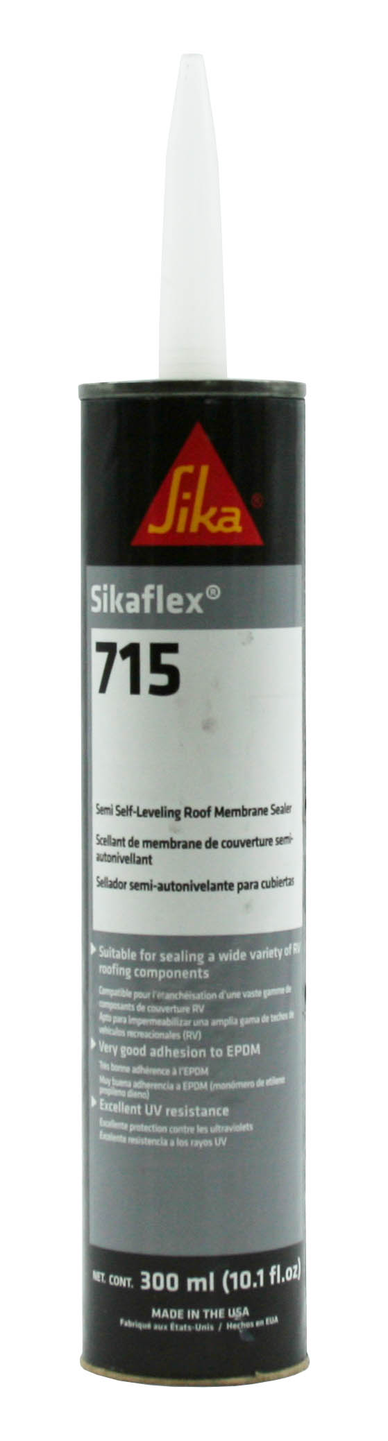 AP Products Sikaflex 715 EPDM Roof Sealant, White, 10 oz Tube