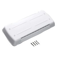 Ventmate Refrigerator Vent Cover Polar White, 25.5 x 10 Inch