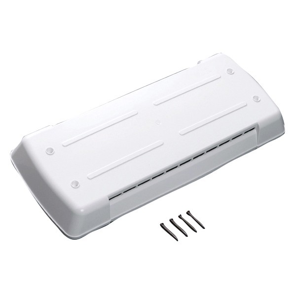 Ventmate Refrigerator Vent Cover Polar White, 25.5 x 10 Inch