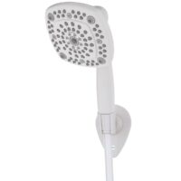 Oxygenics Hand Shower Head, 8 Spray Settings, White, Gloss