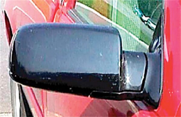 CIPA Exterior Towing Mirror Add-On, 4-1/2 x 5 in, Set of 2, Black