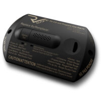 RV Safe Carbon Monoxide and Propane Detector, 12V Hardwired, Black