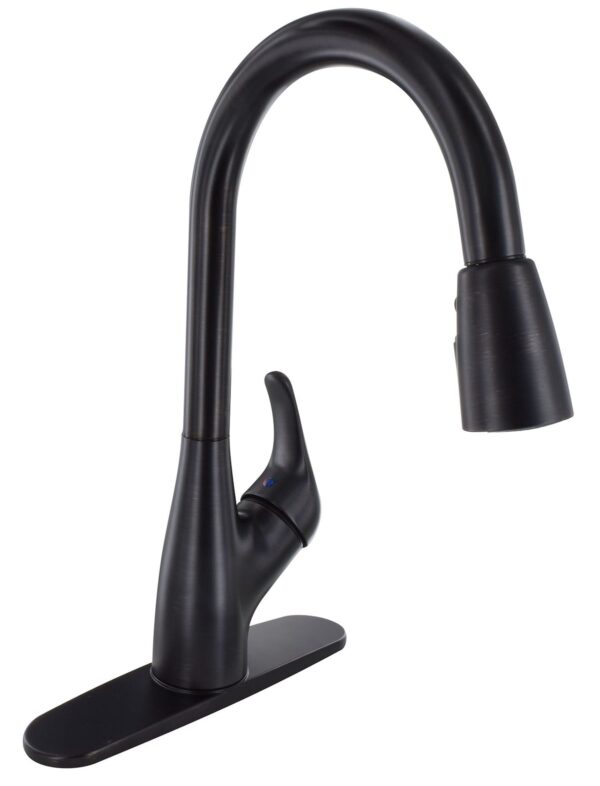 Phoenix Products Kitchen Faucet, Pull-Out, Oil-Rubbed Bronze, 8 Inch